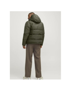 Doudoune matelassée world puffer kaki homme - Jack & Jones