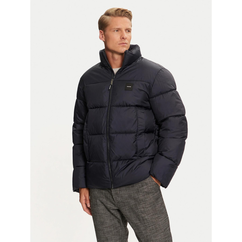 Doudoune quilt puffer bleu marine homme - Calvin Klein