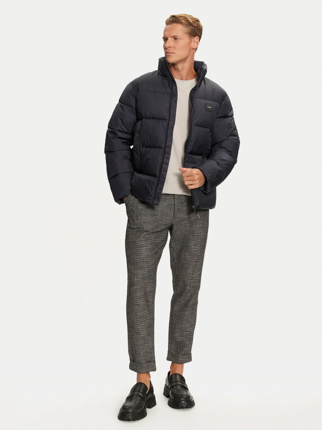 Doudoune quilt puffer bleu marine homme - Calvin Klein