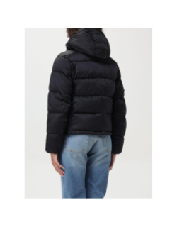 Doudoune shiny monologo puffer noir femme - Calvin Klein Jeans