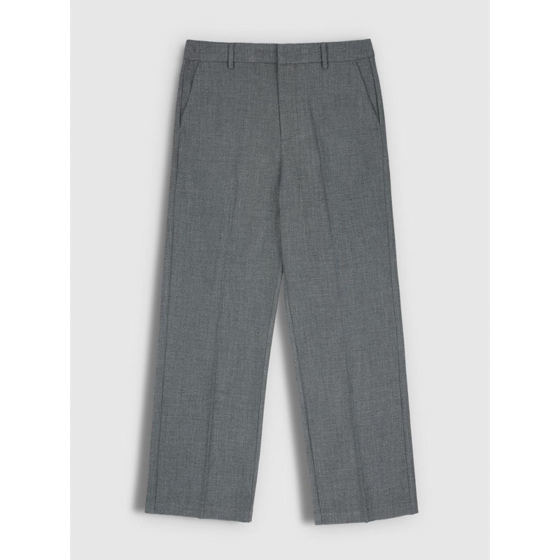 Pantalon de ville p-turner gris femme - Teddy Smith