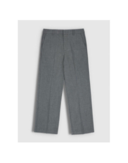 Pantalon de ville p-turner gris femme - Teddy Smith