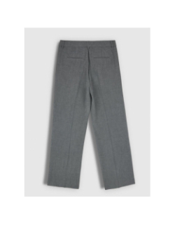 Pantalon de ville p-turner gris femme - Teddy Smith