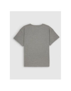 T-shirt en jersey avec fils métallisés gris femme - Teddy Smith