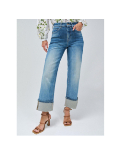 Jean push in droit faith bleu femme - Salsa