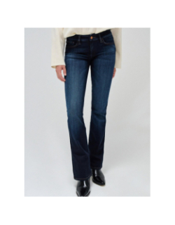 Jean wonder push up bootcut bleu marine femme - Salsa