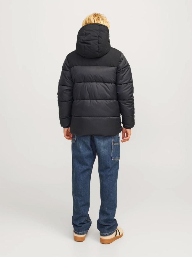 Doudoune à capuche jjmoon noir garçon - Jack & Jones