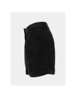 Short velours côtelé pam corduroy noir femme - Vero Moda