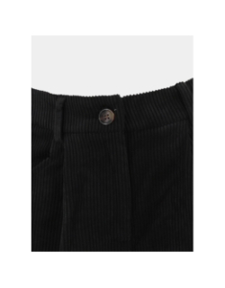 Short velours côtelé pam corduroy noir femme - Vero Moda