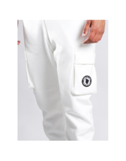 Pantalon cargo mexico blanc homme - Comme Des Loups