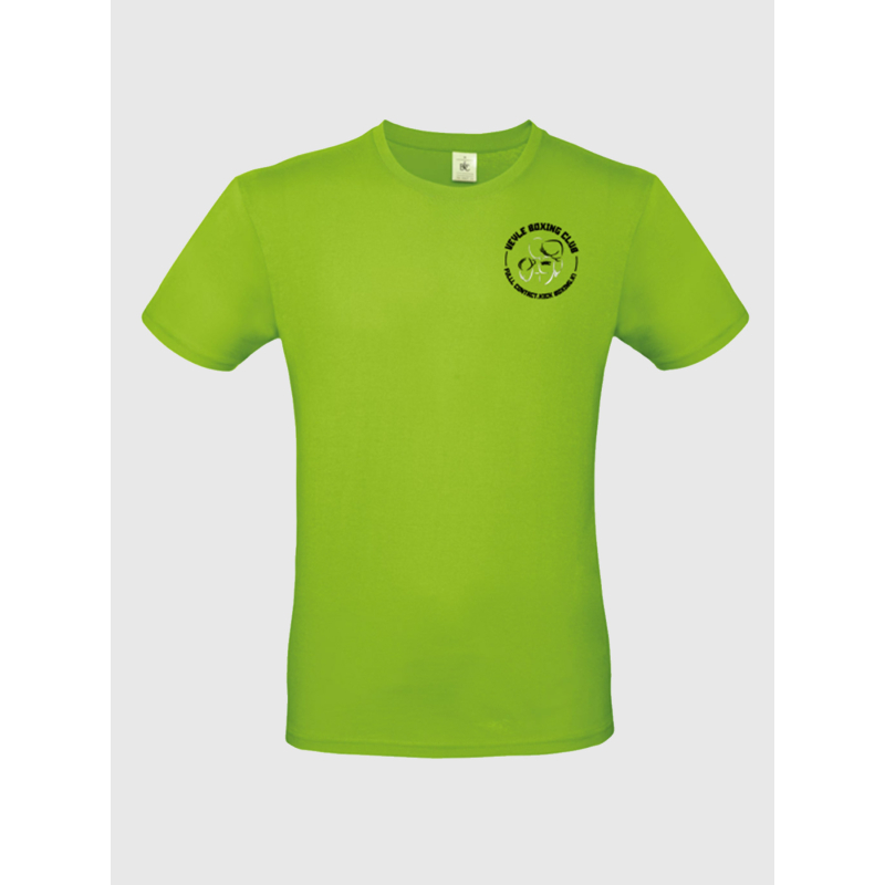 T-shirt Veyle boxing club sérigraphie coeur - Vert Kick