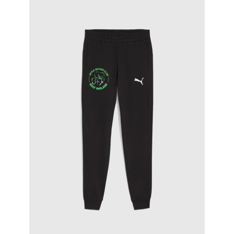 Jogging Puma veyle boxing club noir vert enfant - Boxe anglaise