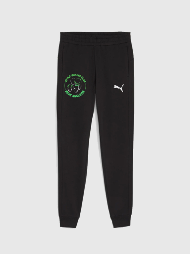 Jogging Puma veyle boxing club noir vert enfant - Boxe anglaise