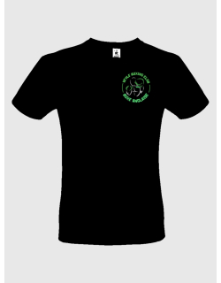 T-shirt Veyle boxing club sérigraphie coeur noir vert - Boxe anglaise