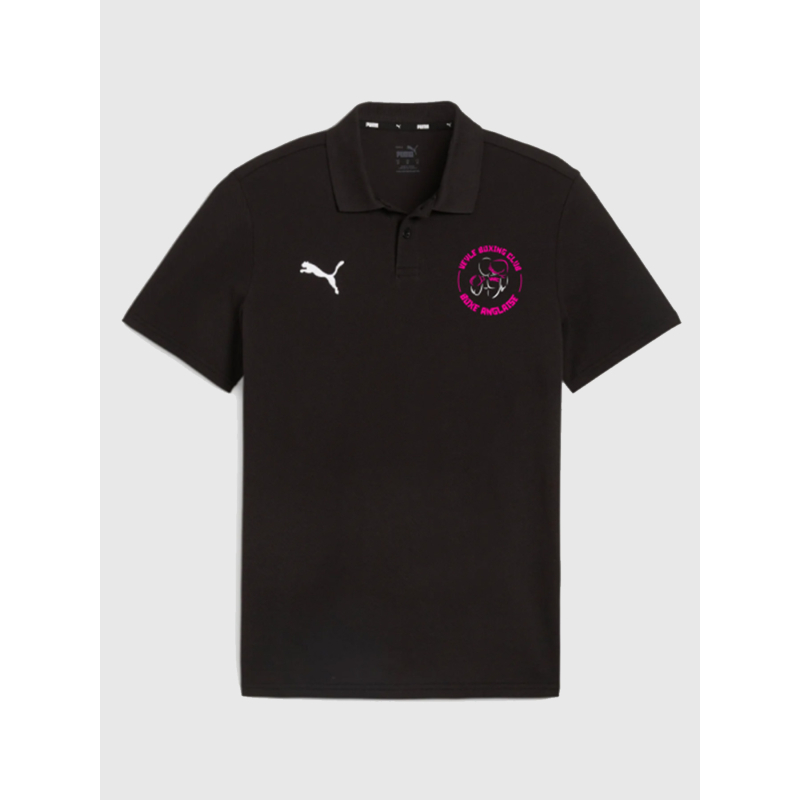 Polo Puma broderie coeur rose - Boxe anglaise