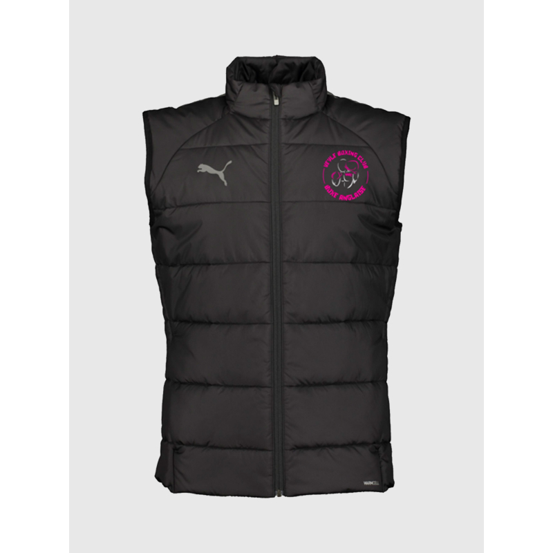 Doudoune puma broderie coeur rose - Boxe anglaise