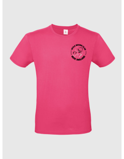 T-shirt Veyle boxing club rose sérigraphie coeur + prénom + dos - Boxe anglaise