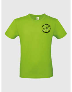 T-shirt Veyle boxing club vert sérigraphie coeur + prénom + dos - Boxe anglaise