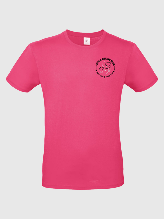 T-shirt Veyle boxing club sérigraphie coeur rose - Muay Thaï