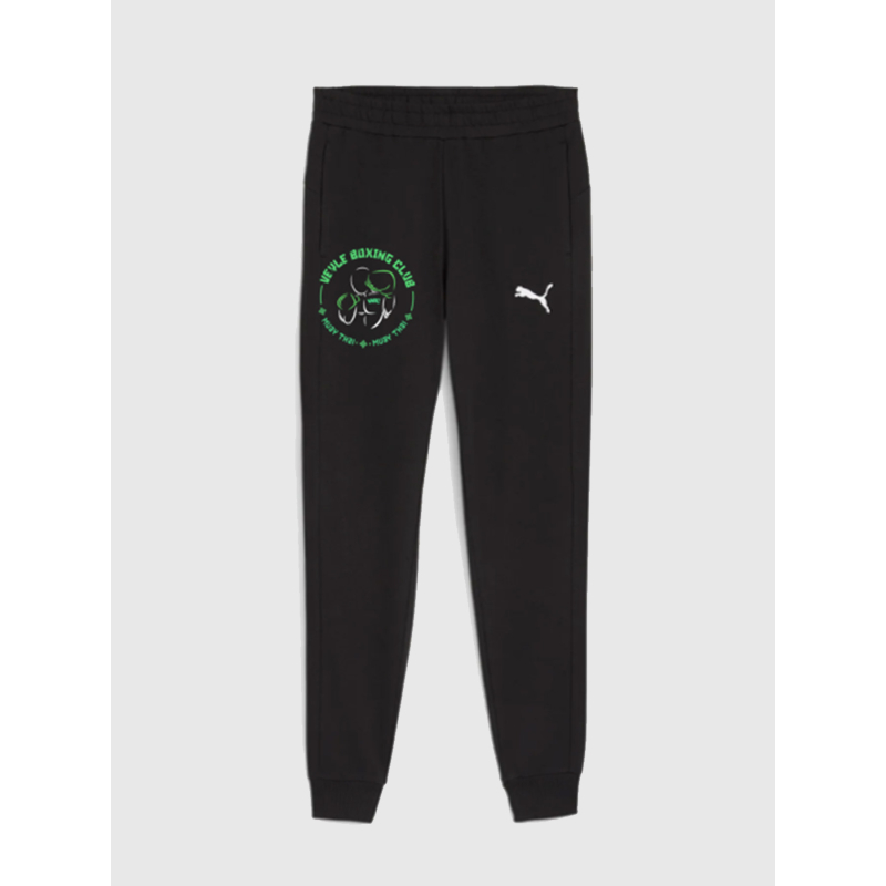 Jogging Puma veyle boxing club noir vert enfant - Muay Thaï