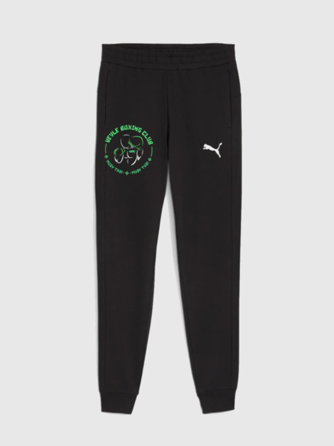 Jogging Puma veyle boxing club noir vert enfant - Muay Thaï