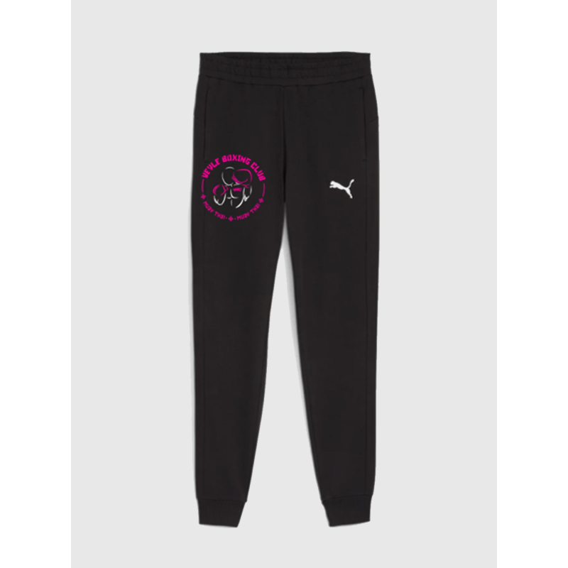 Jogging Puma veyle boxing club noir rose adulte - Muay Thaï