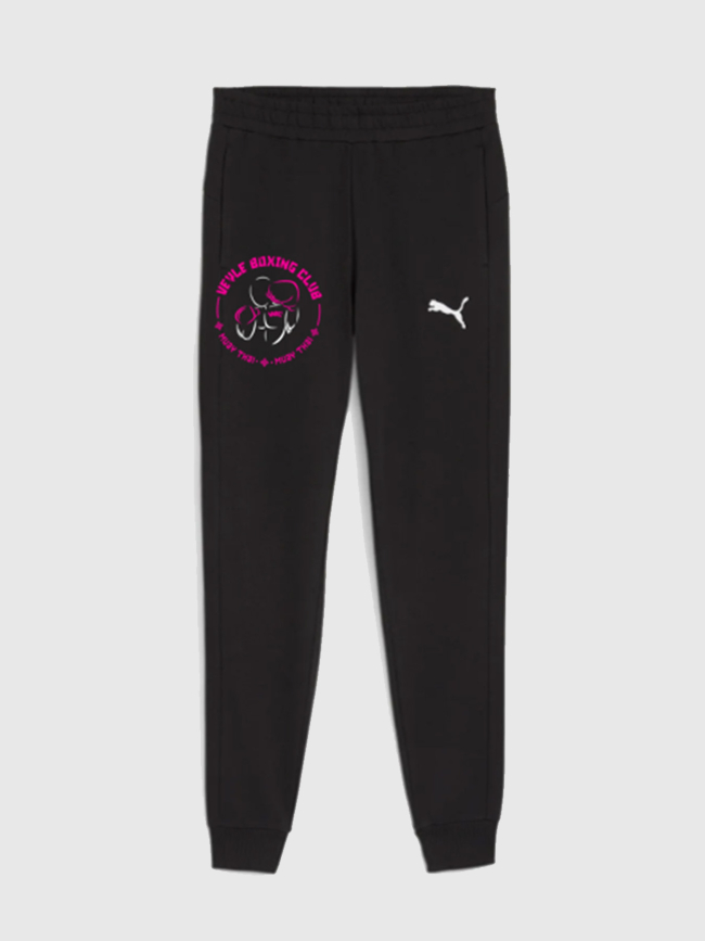 Jogging Puma veyle boxing club noir rose adulte - Muay Thaï