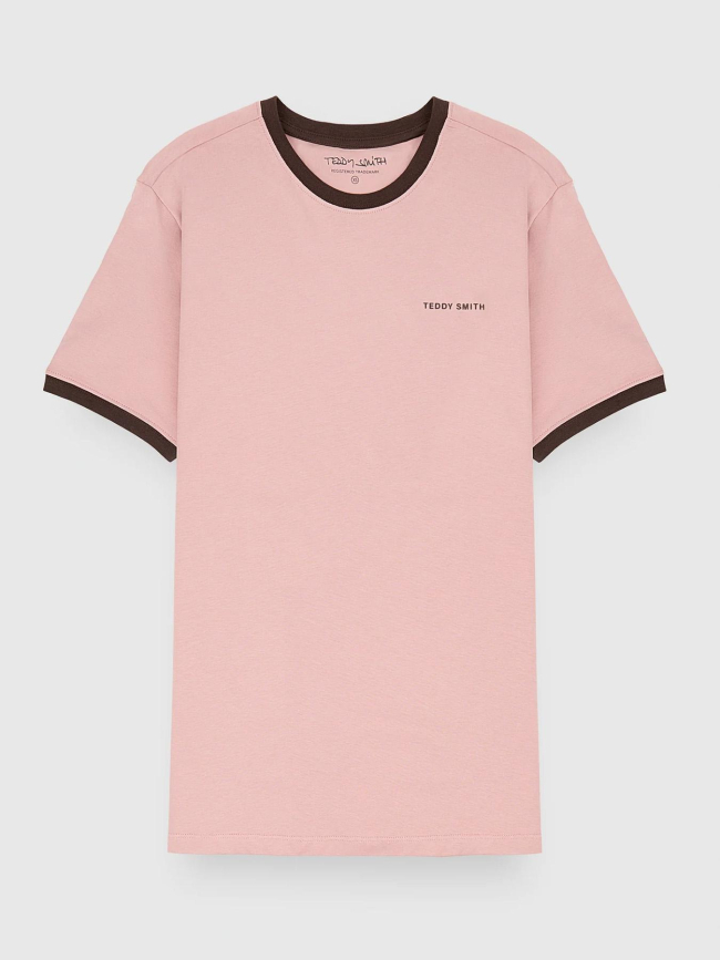 T-shirt à manches courtes the tee 2 rose homme - Teddy Smith