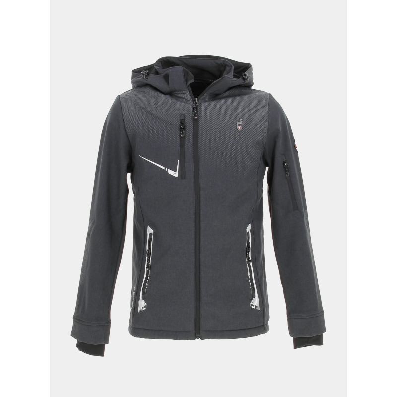 Veste softshell nevim noir homme - Aulp