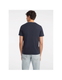 T-shirt manches courtes slim americ bleu marine homme - Guess