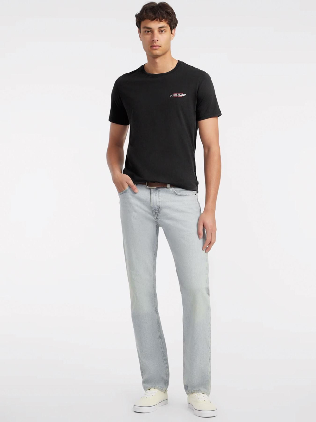 T-shirt slim americ noir homme - Guess