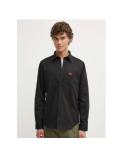 Chemise coupe regular egrin noir homme - Hugo