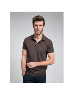 Polo signature glidepath marron homme - Benson & Cherry