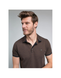 Polo signature glidepath marron homme - Benson & Cherry