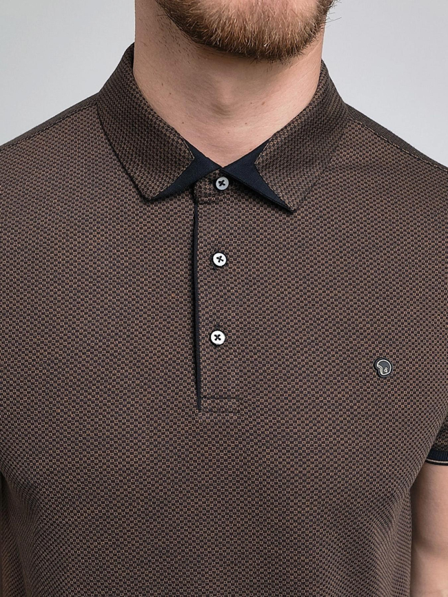 Polo signature glidepath marron homme - Benson & Cherry