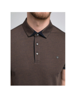 Polo signature glidepath marron homme - Benson & Cherry