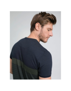 T-shirt à manches courte signature torin vert homme - Benson & Cherry