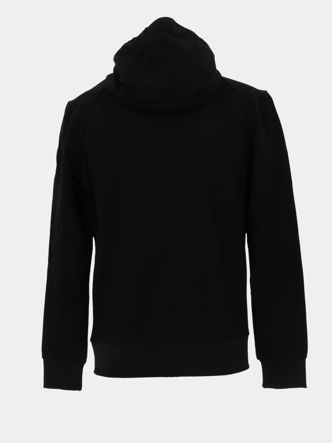 Veste à capuche légère bi matière vancover noir homme - Helvetica