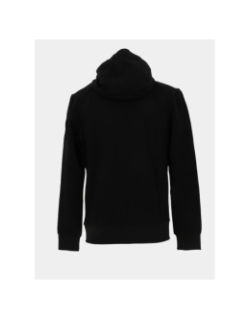 Veste à capuche légère bi matière vancover noir homme - Helvetica