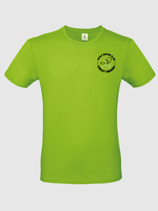 T-shirt Veyle boxing club sérigraphie coeur vert - Circuit training