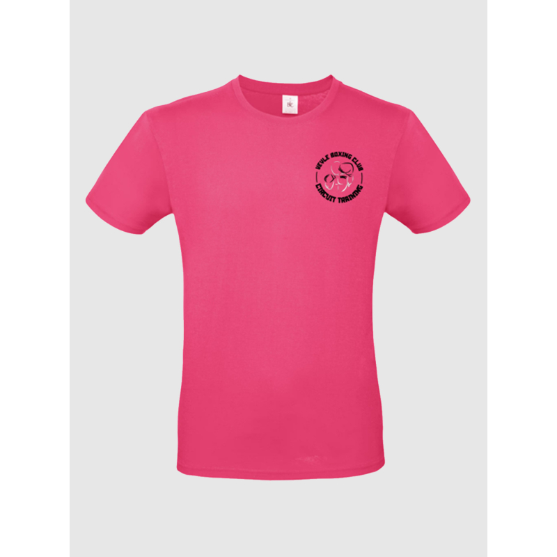 T-shirt Veyle boxing club sérigraphie coeur rose - Circuit training