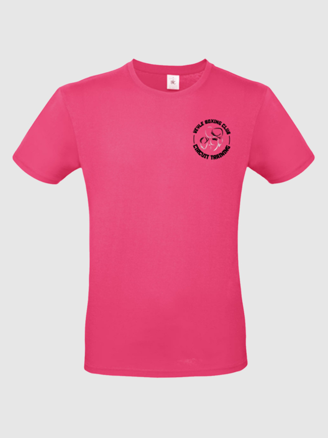 T-shirt Veyle boxing club sérigraphie coeur rose - Circuit training