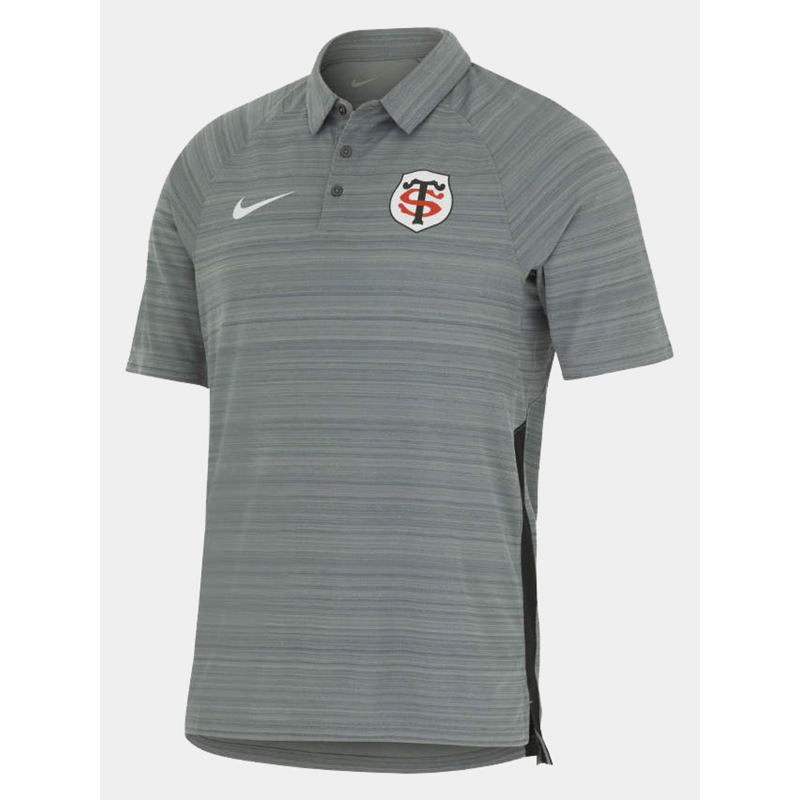 Polo d'entrainement de rugby stade toulousain 24/25 gris homme - Nike