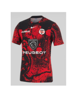 Maillot warm up stade toulousain 24/25 noir homme - Nike