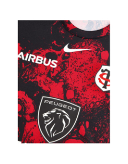 Maillot warm up stade toulousain 24/25 noir homme - Nike