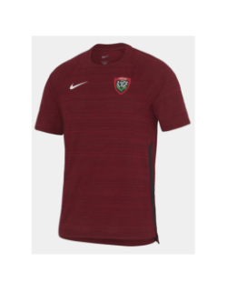 Maillot d'entrainement de rugby rct 24/25 rouge homme - Nike