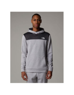 Sweat à capuche reaxion fleece gris homme - The North Face