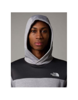 Sweat à capuche reaxion fleece gris homme - The North Face