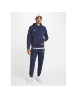 Sweat à capuche en molleton psg bleu marine homme - Nike