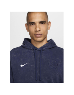 Sweat à capuche en molleton psg bleu marine homme - Nike